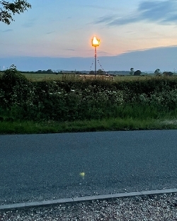 Beacon lit in Alvingham for Queen's Platinum Jubilee celebrations