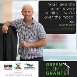 A case study graphic for Green Homes Grants