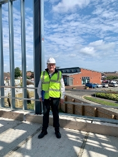 Cllr William Gray at the Campus