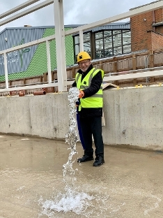 Mablethorpe pool fill - Richard Fry