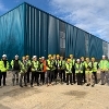 Leisure centre group photo