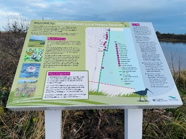 New interpretation board